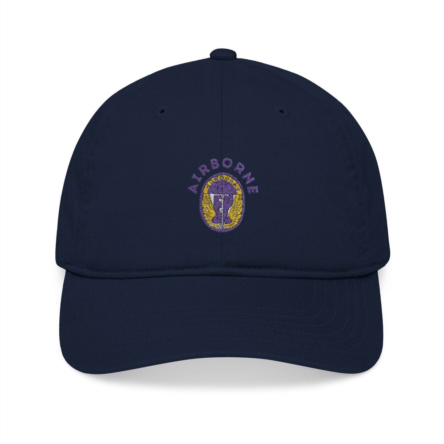 Honduras Airborne School Hat - Organic Baseball Cap (Embroidery)