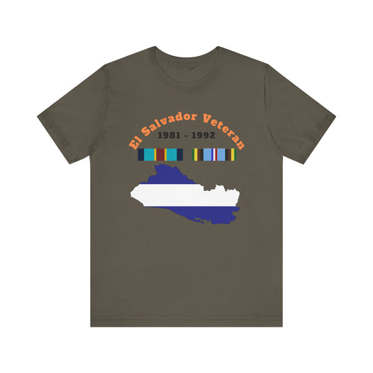 El Salvador Veteran 1981–1992 – Medals T-Shirt