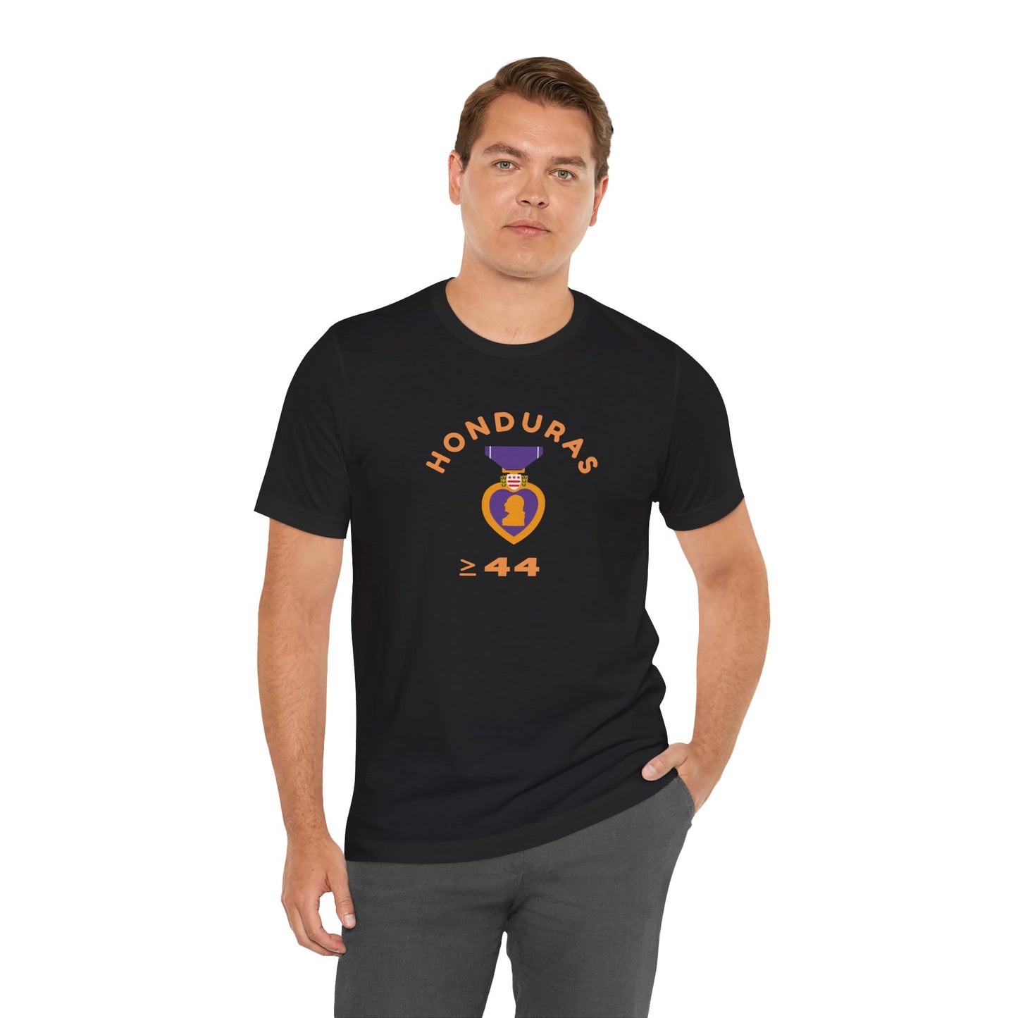 Honduras Purple Heart Tribute T-Shirt – “≥44”