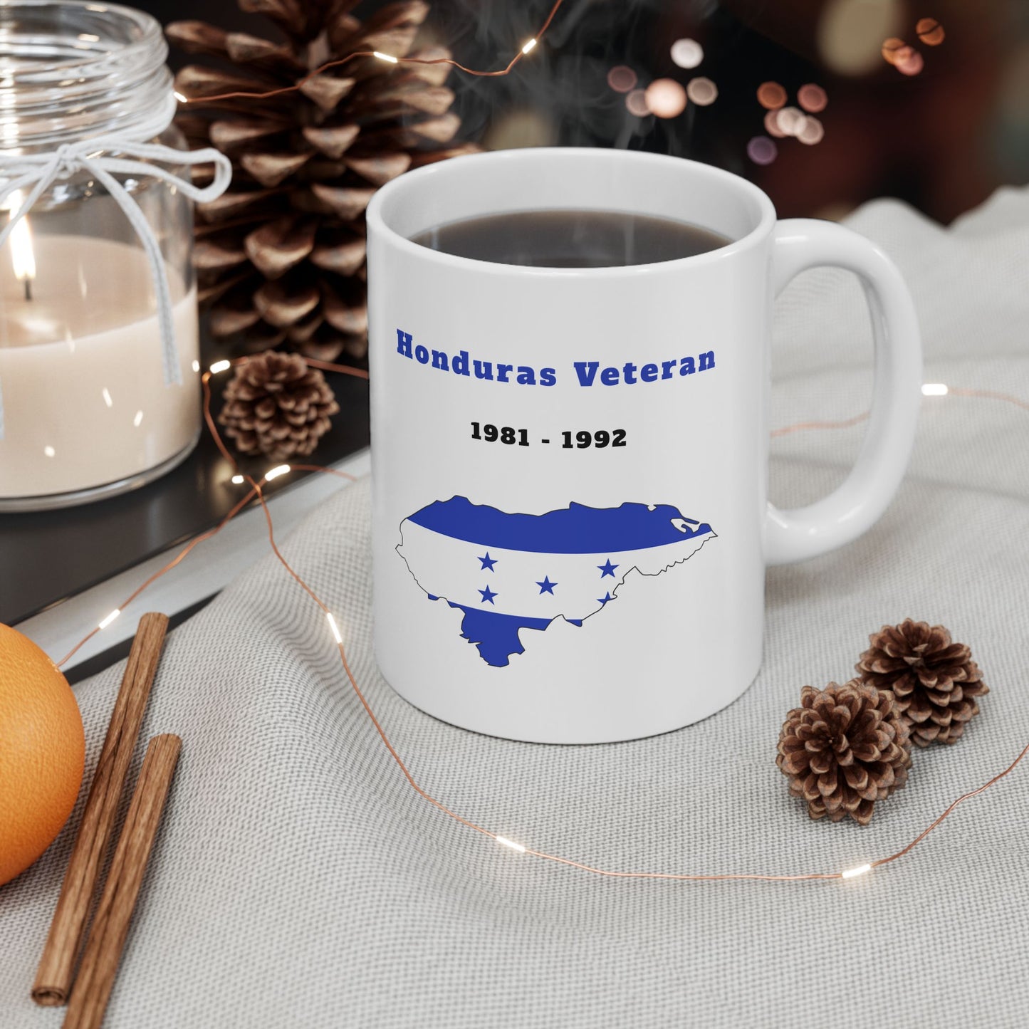 Honduras Veteran 1981–1992 – 11oz. Hondo Map Coffee Mug