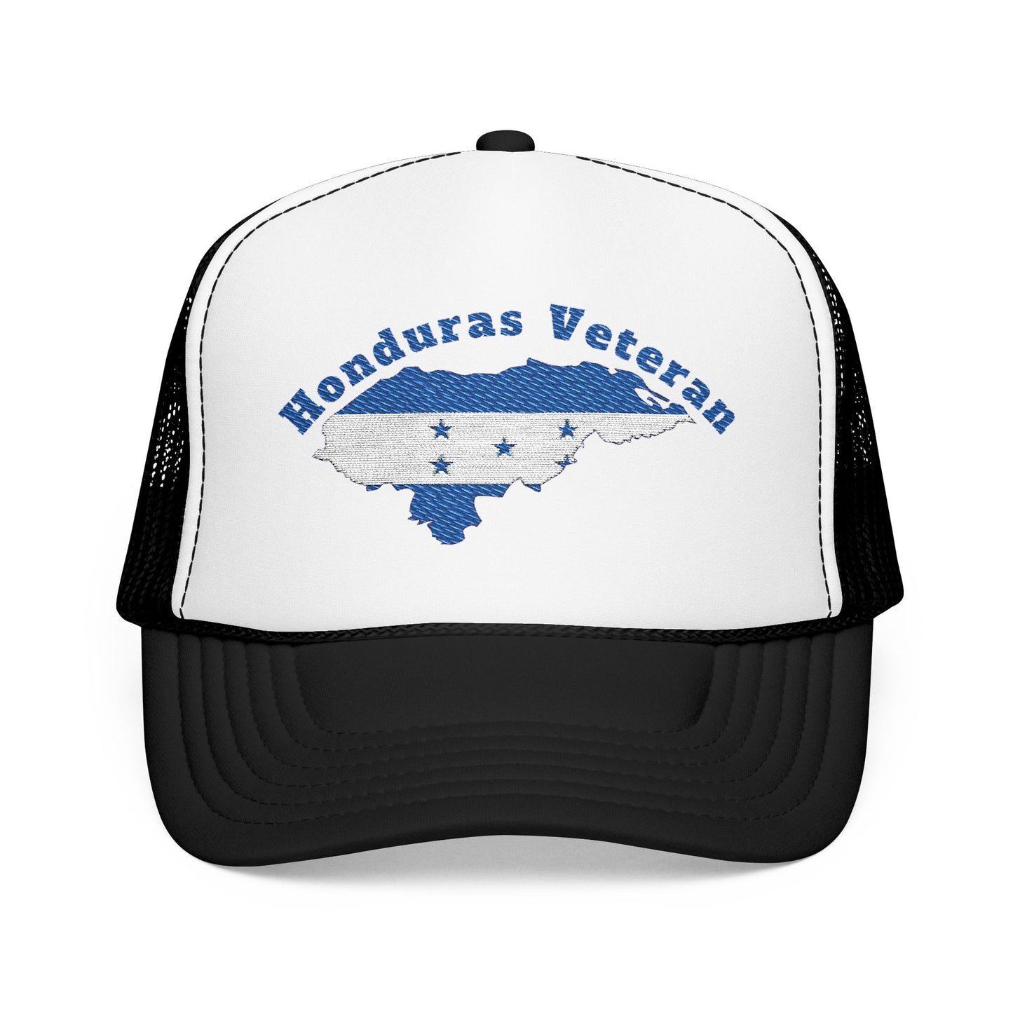 Honduras Veteran – Foam Trucker Hat (Embroidery)