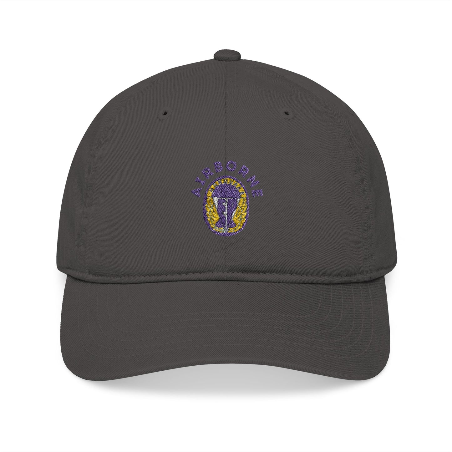 Honduras Airborne School Hat - Organic Baseball Cap (Embroidery)