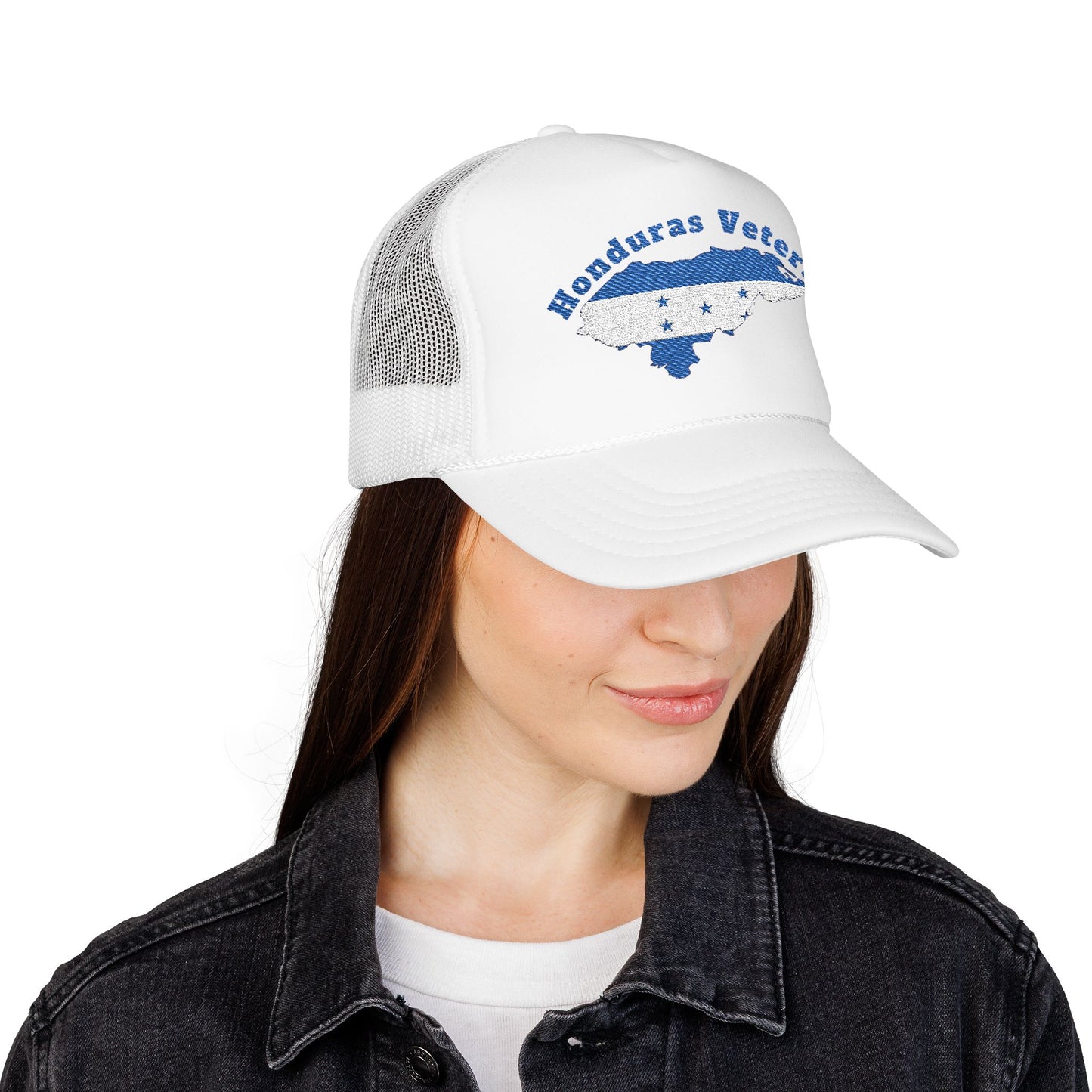 Honduras Veteran – Foam Trucker Hat (Embroidery)