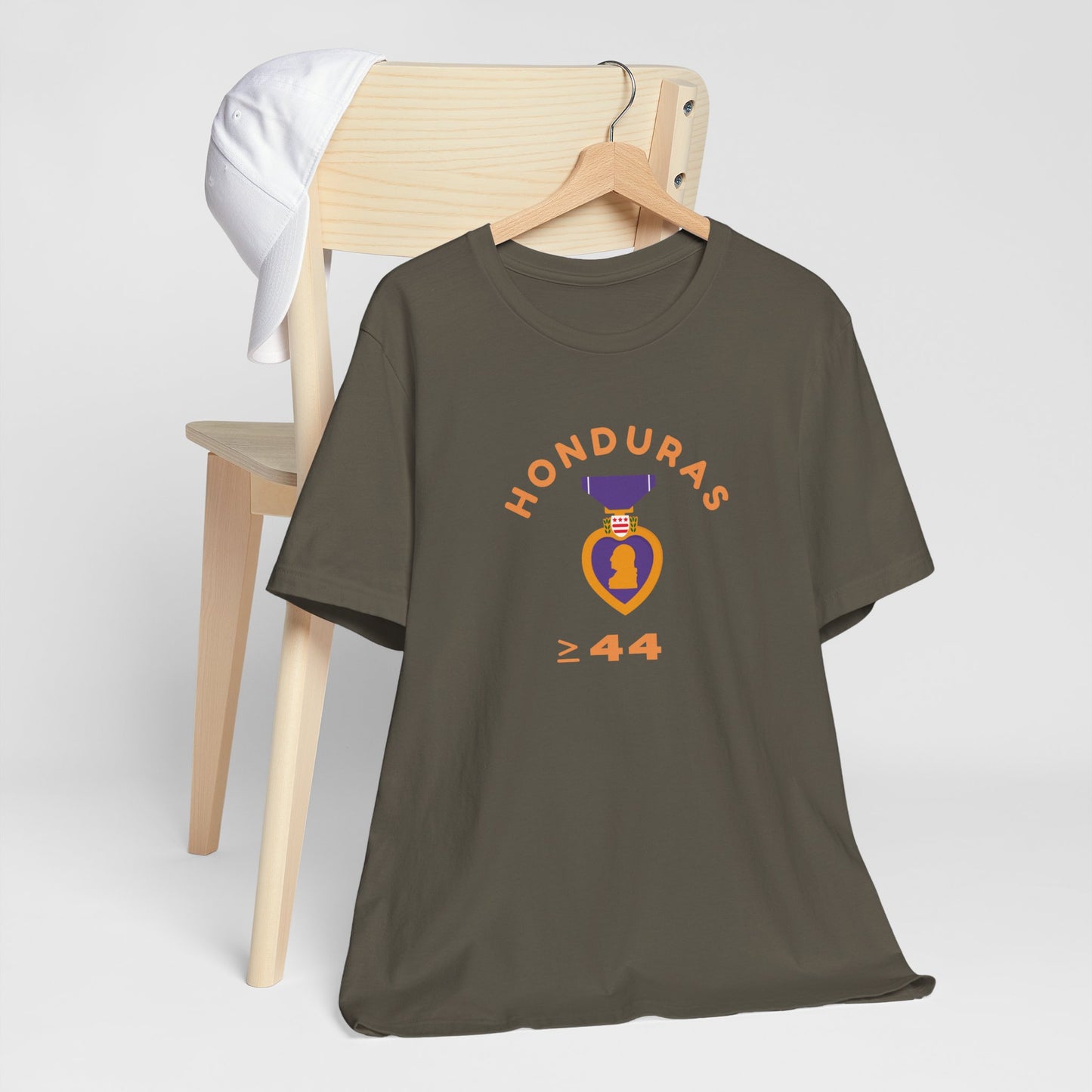 Honduras Purple Heart Tribute T-Shirt – “≥44”