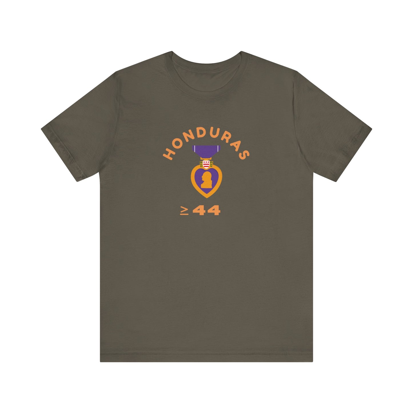 Honduras Purple Heart Tribute T-Shirt – “≥44”