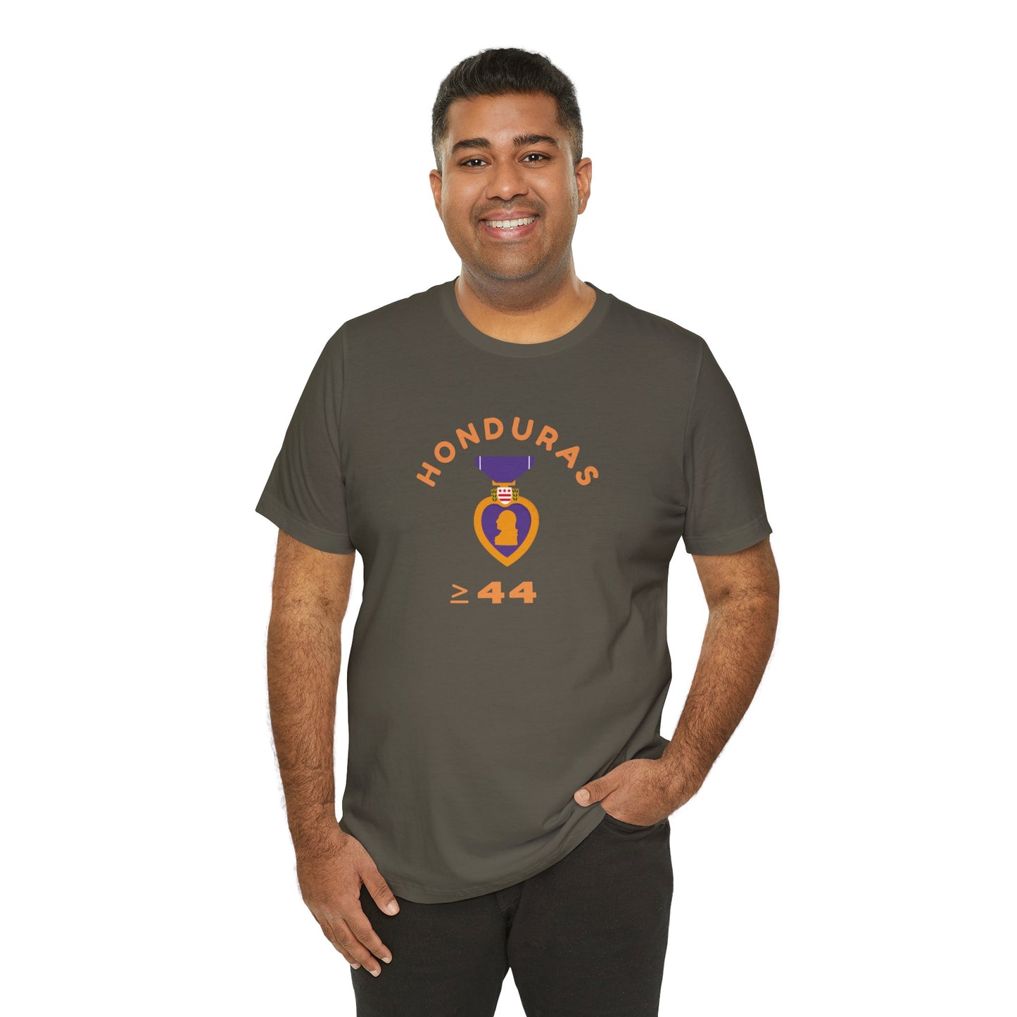 Honduras Purple Heart Tribute T-Shirt – “≥44”