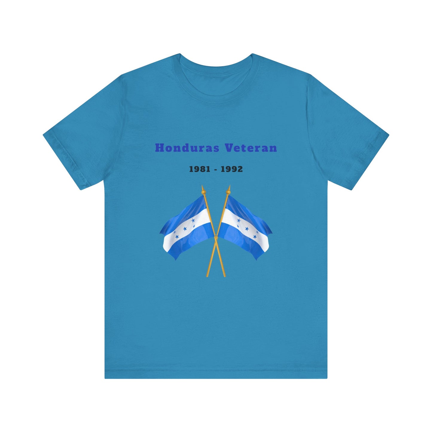 Honduras Veteran 1981–1992 – Crossed Flags T-Shirt