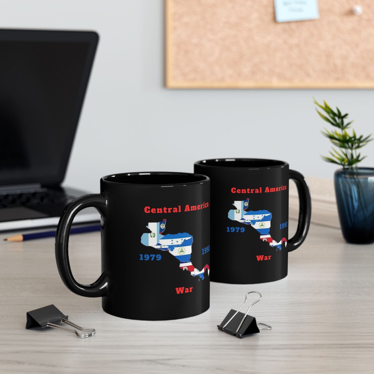 Central America War - Black Mug (11oz)
