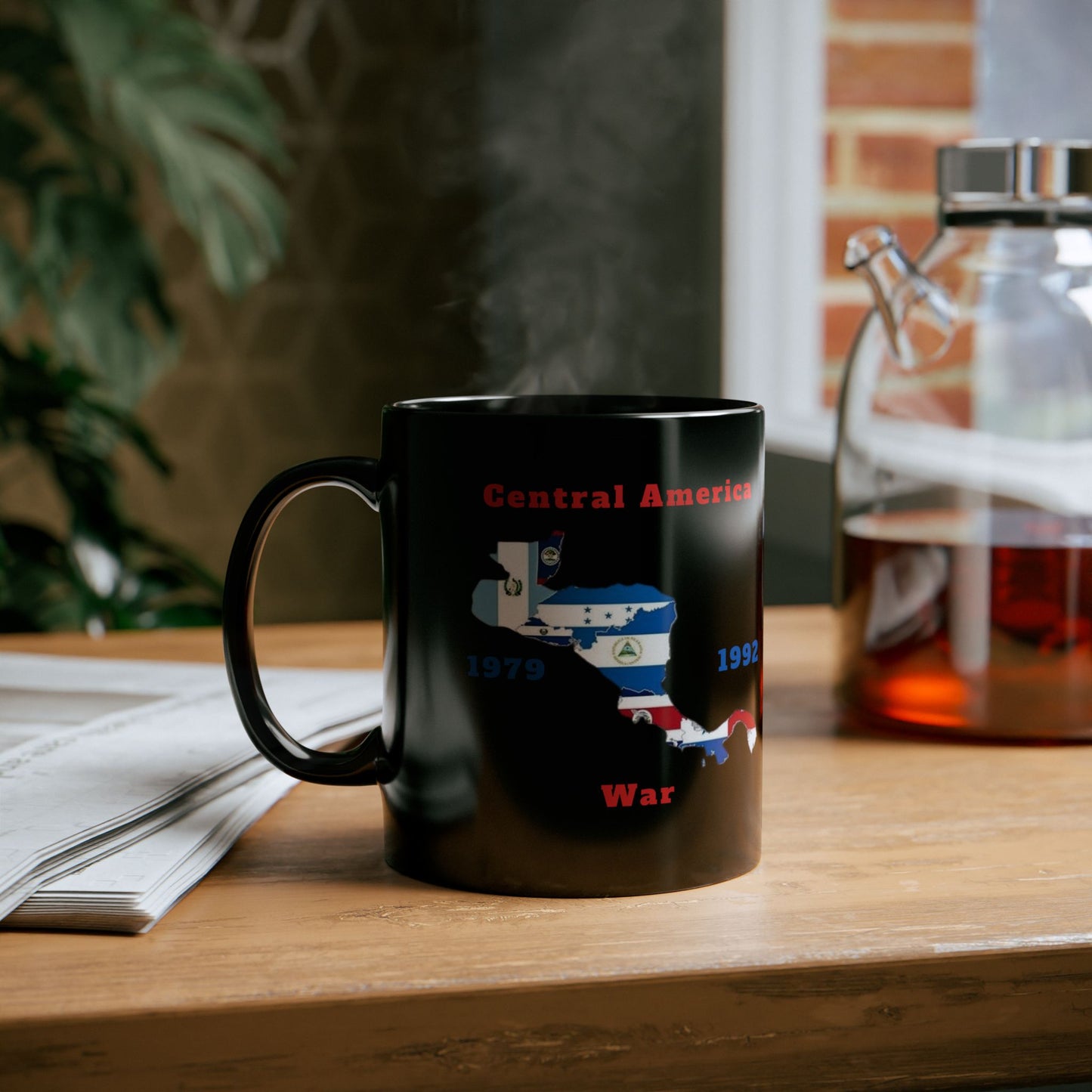 Central America War - Black Mug (11oz)