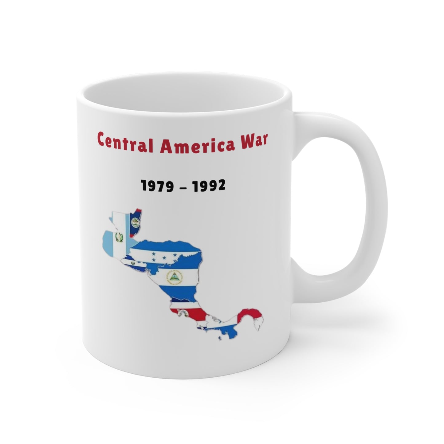 Central America War 1979–1992 – 11oz. Veteran Coffee Mug