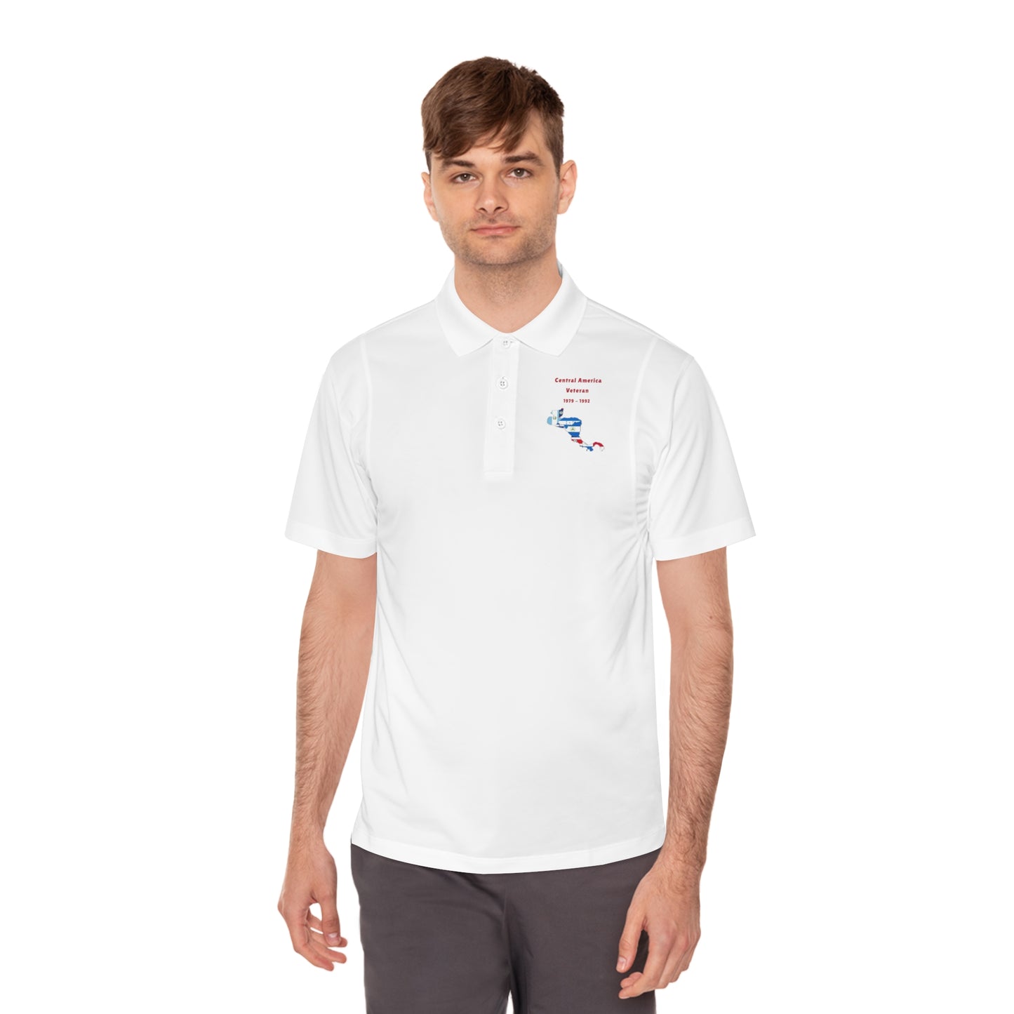 Central America veteran - Men's Sport Polo Shirt