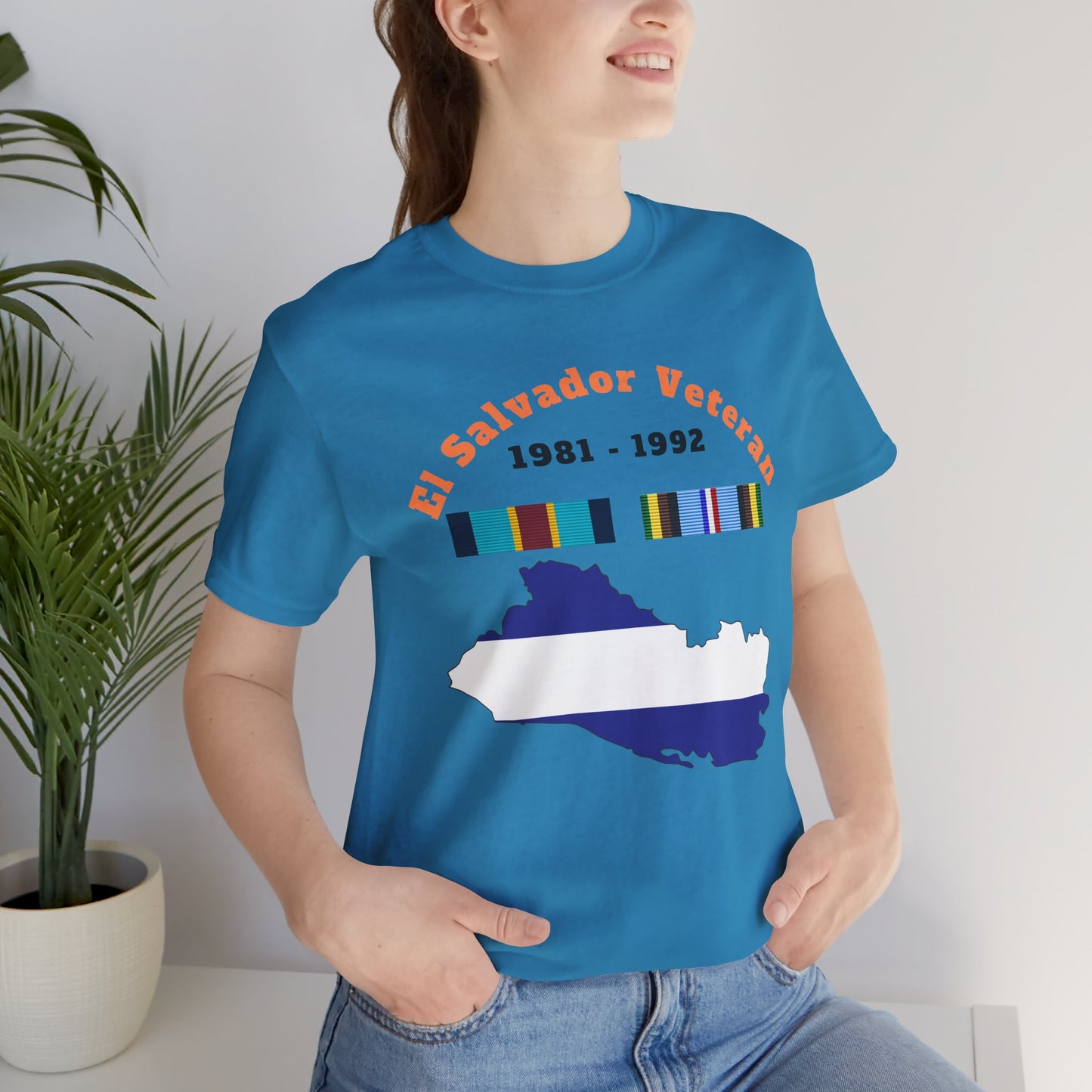 El Salvador Veteran 1981–1992 – Medals T-Shirt