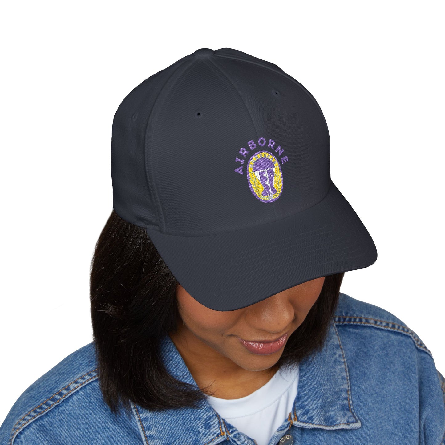 Honduran Airborne School Hat - Closed-Back Structured Cap (Embroidery)