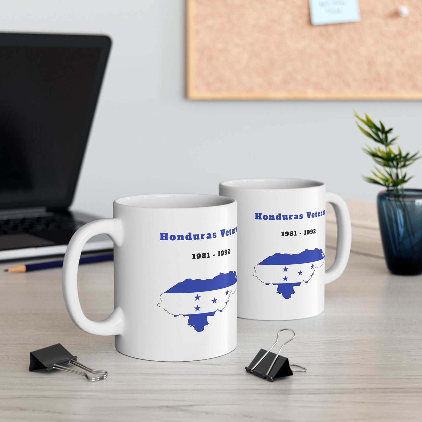 Honduras Veteran 1981–1992 – 11oz. Hondo Map Coffee Mug