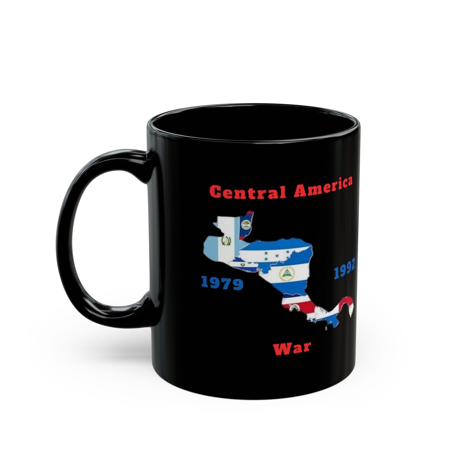 Central America War - Black Mug (11oz)