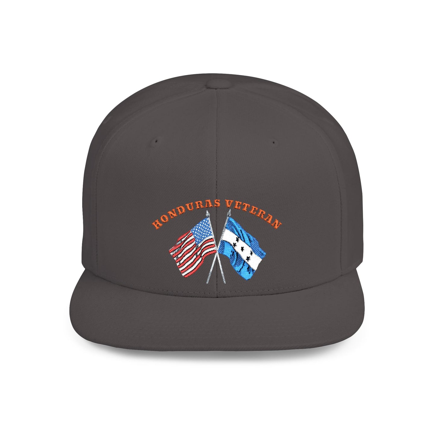 Honduras Veteran – Flat Bill Embroidered Hat