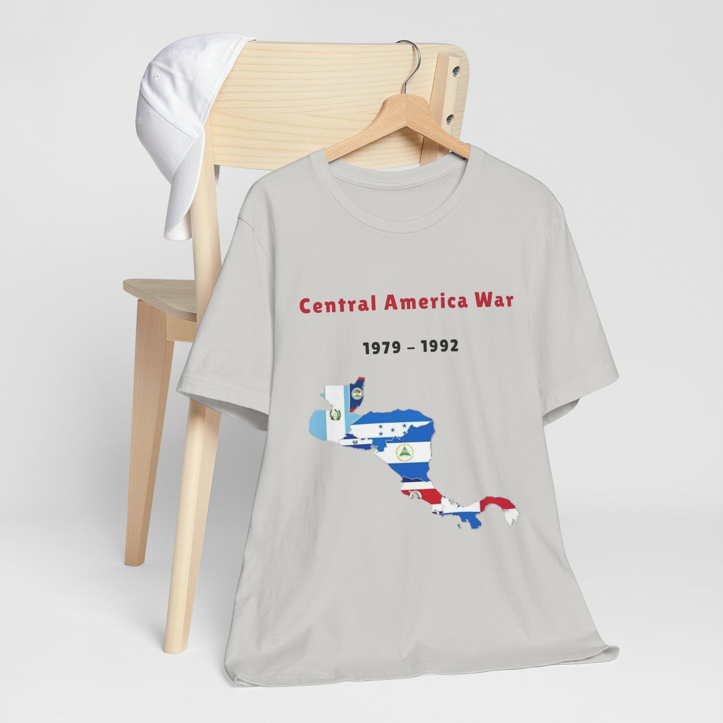 Central America War – Flag Map T-Shirt