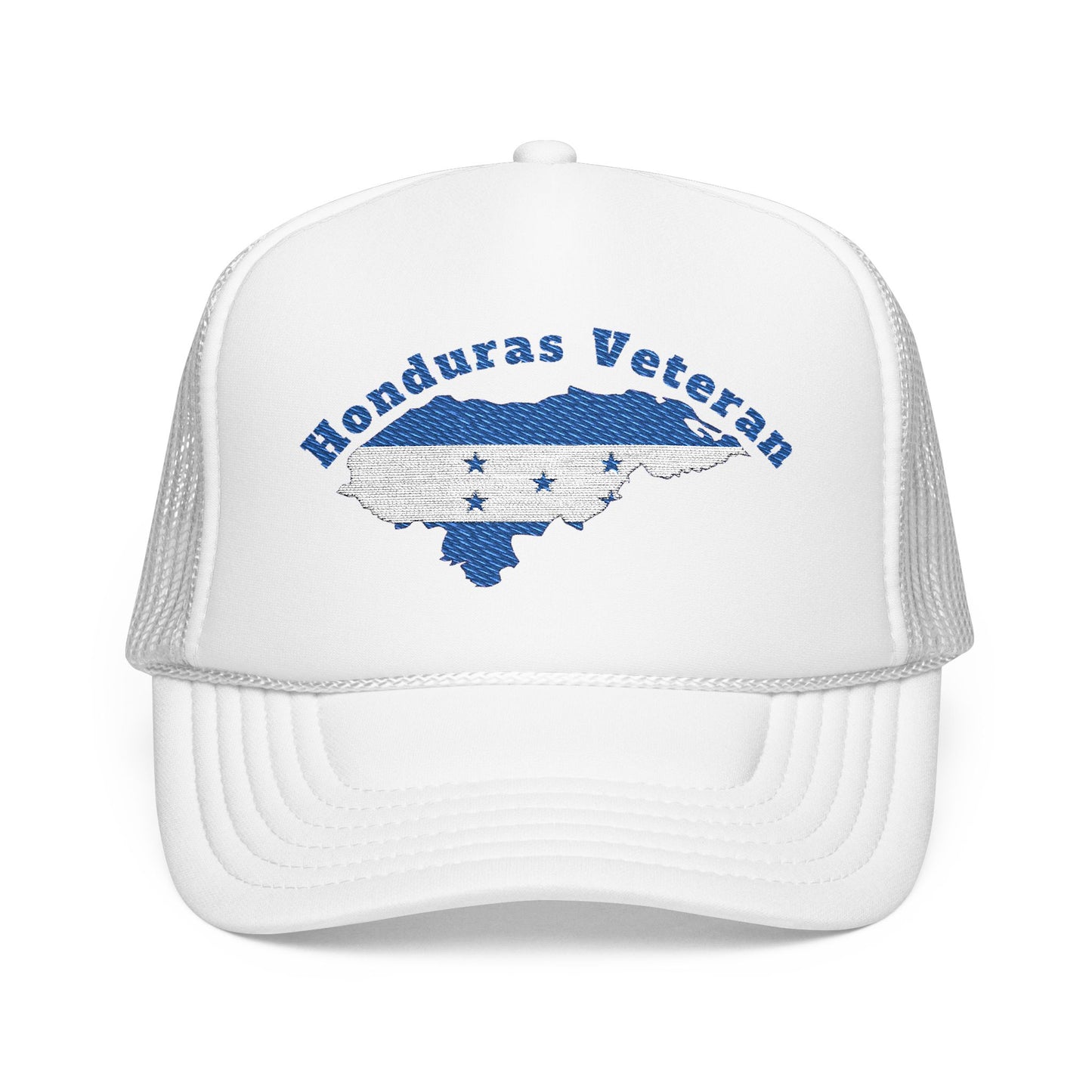 Honduras Veteran – Foam Trucker Hat (Embroidery)