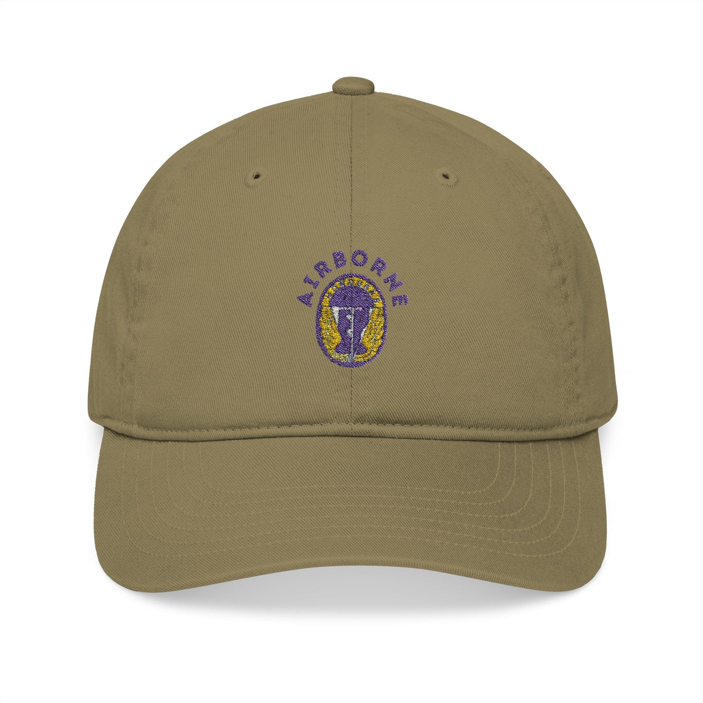 Honduras Airborne School Hat - Organic Baseball Cap (Embroidery)