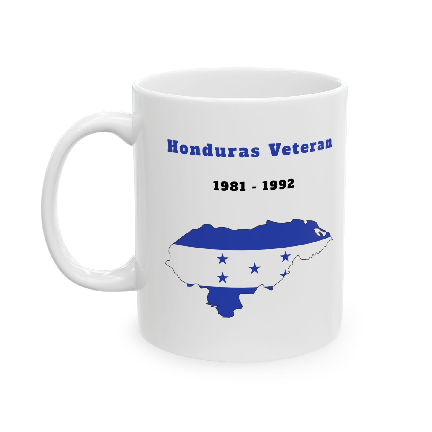 Honduras Veteran 1981–1992 – 11oz. Hondo Map Coffee Mug