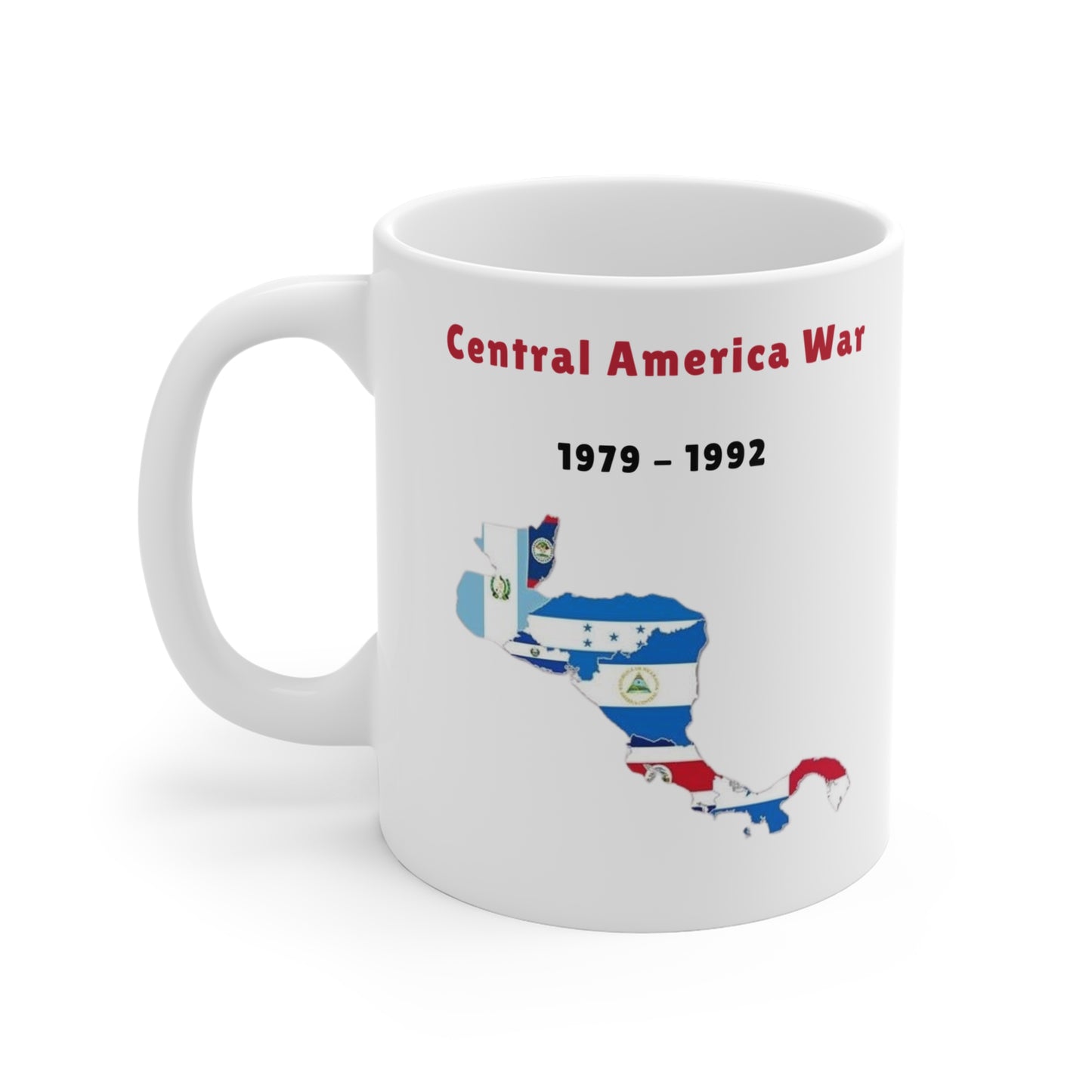 Central America War 1979–1992 – 11oz. Veteran Coffee Mug