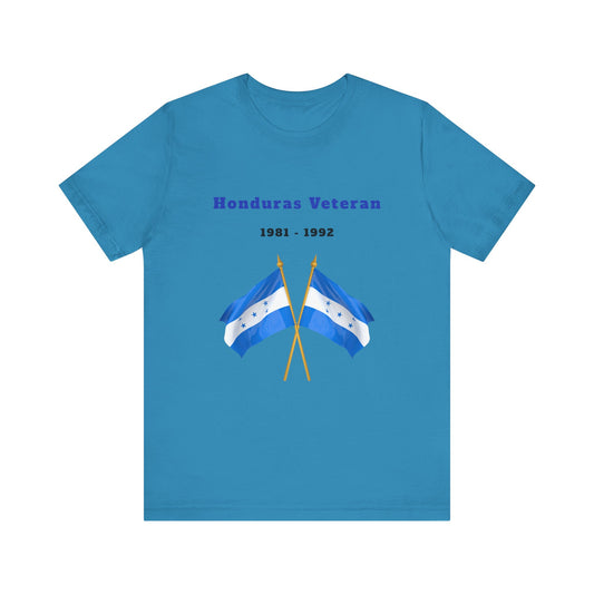 Honduras Veteran 1981–1992 – Crossed Flags T-Shirt