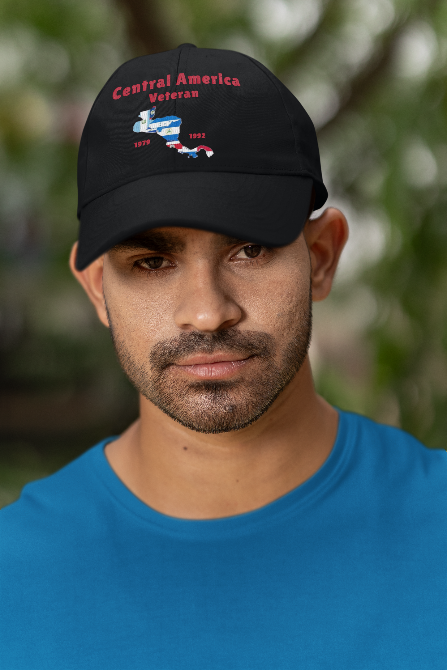 Central America Veteran - Organic Baseball Cap