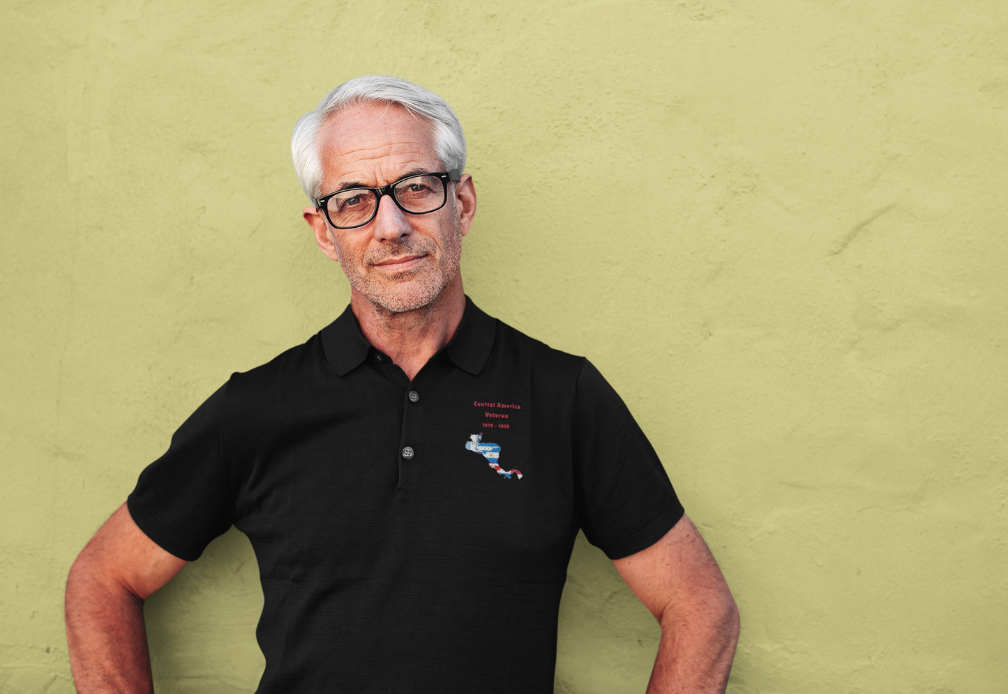 Central America veteran - Men's Sport Polo Shirt